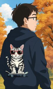 パーカーアニメ風1